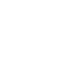 Logo circolare bianco
